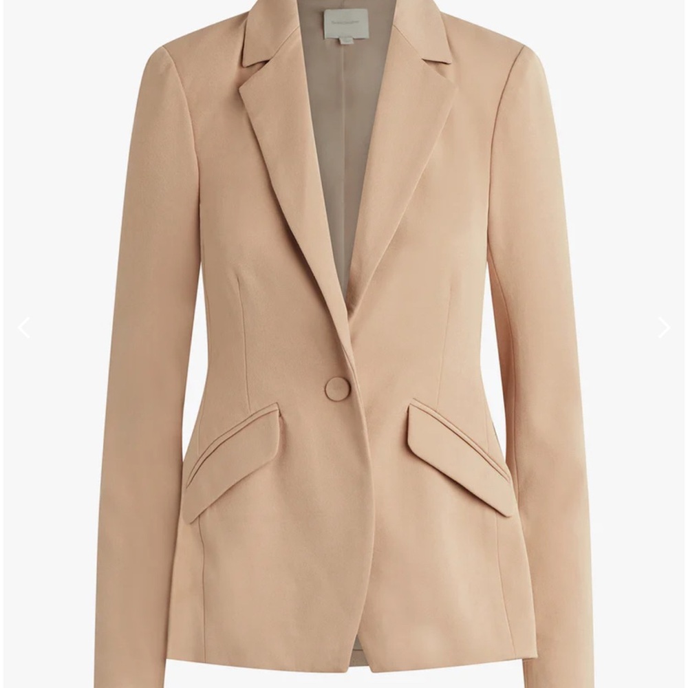 Favorite Daughter Elegant Tan Blazer